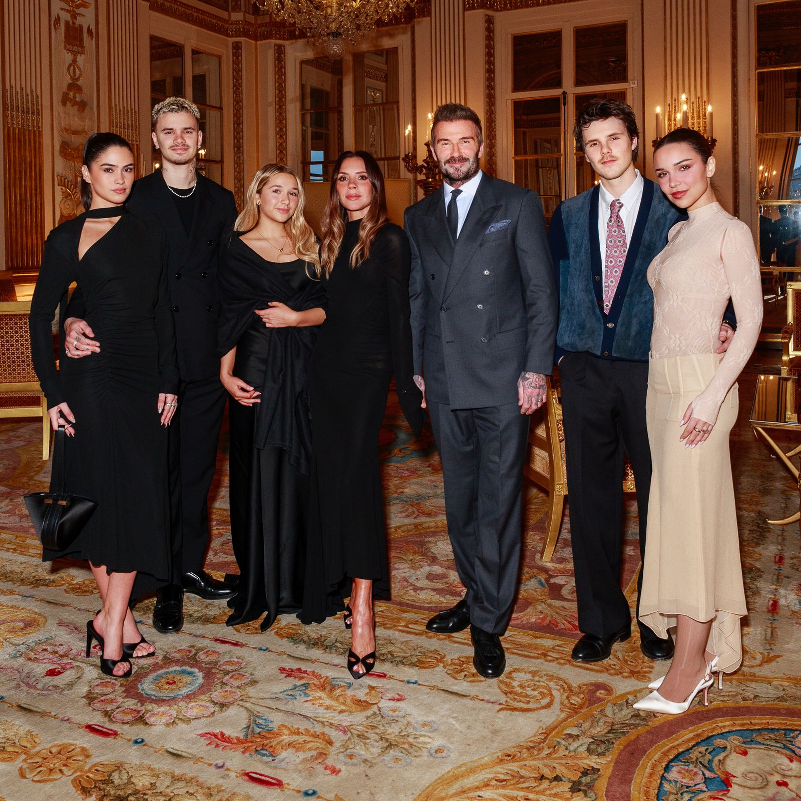 Victoria Beckham Receives French Knighthood In Synchronised Style With Her Family