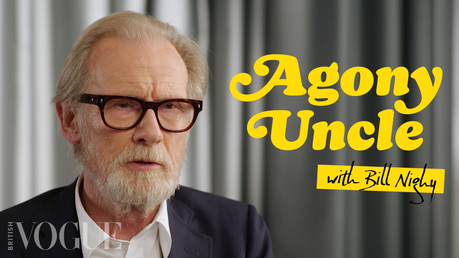 Bill Nighy is the Nation’s Agony Uncle