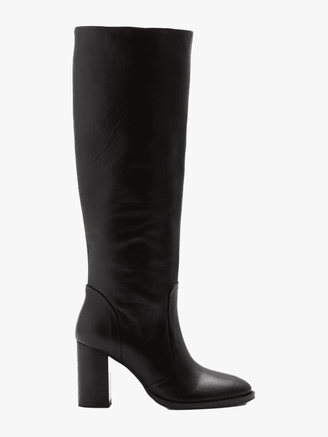 Image may contain Clothing Footwear Shoe High Heel Boot and Riding Boot