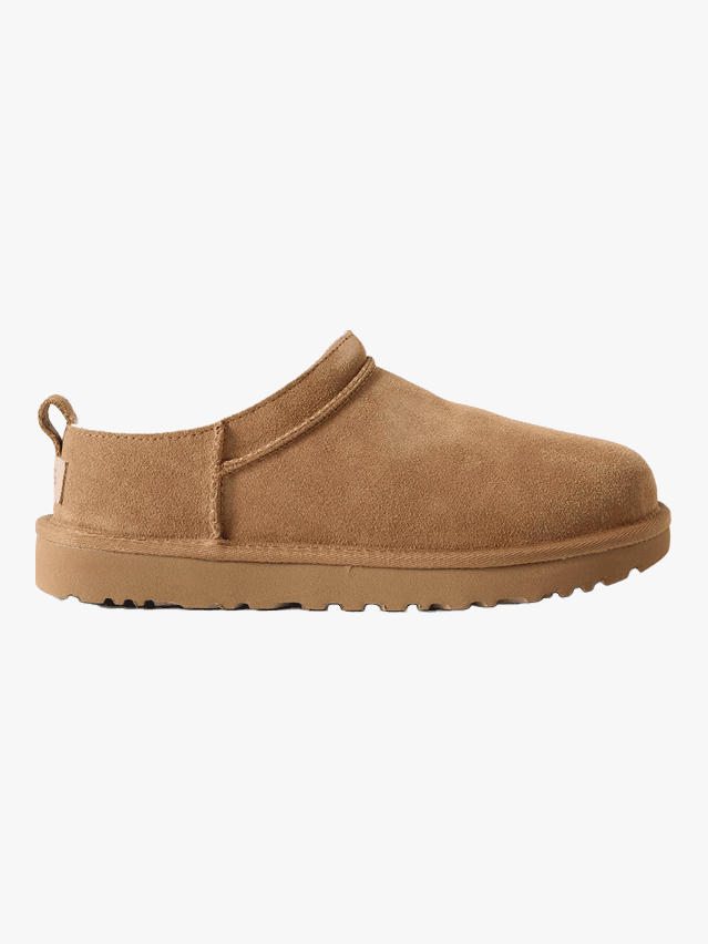 Image may contain Clothing Footwear Shoe Suede and Sneaker